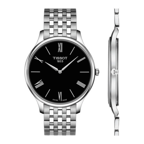 Tissot Tradition 5.5 Stainless Steel / Black / Bracelet